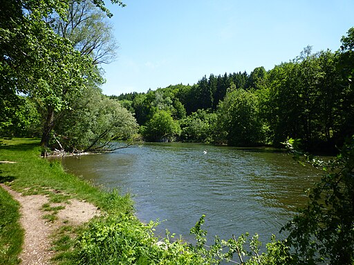 Rechtenstein Naturschutzgebiet Braunsel, Donau