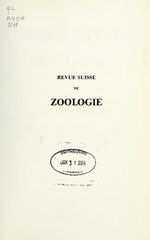 Thumbnail for File:Revue suisse de zoologie (IA revuesuissedez1122005schw).pdf