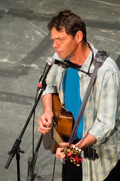 Hall performing at York Theatre Royal, in 2014