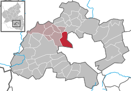 Läget för Rodenbach i Landkreis Kaiserslautern