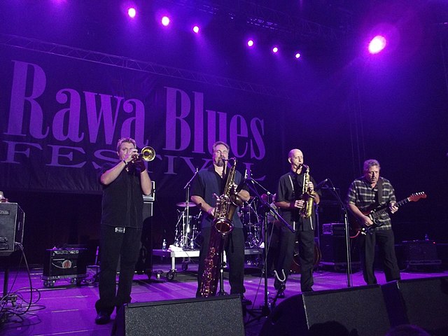 Performing at the 2012 Rawa Blues Festival