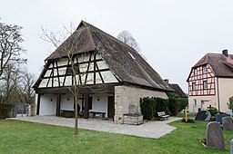 Rothenburg ob der Tauber, Bettenfeld 23, Pfarscheune, 003