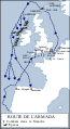 Routes of the Armada (FR)