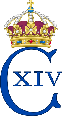 File:Royal Monogram of King Charles XIV of Sweden.svg