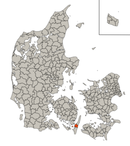 Comune di Rudkøbing – Localizzazione