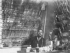 Salvatore Lo Bianco in November 1889. His preservation methods were so advanced that collections of preserved marine organisms were sold to clients from all over the world SalvatoreLoBianco.jpg