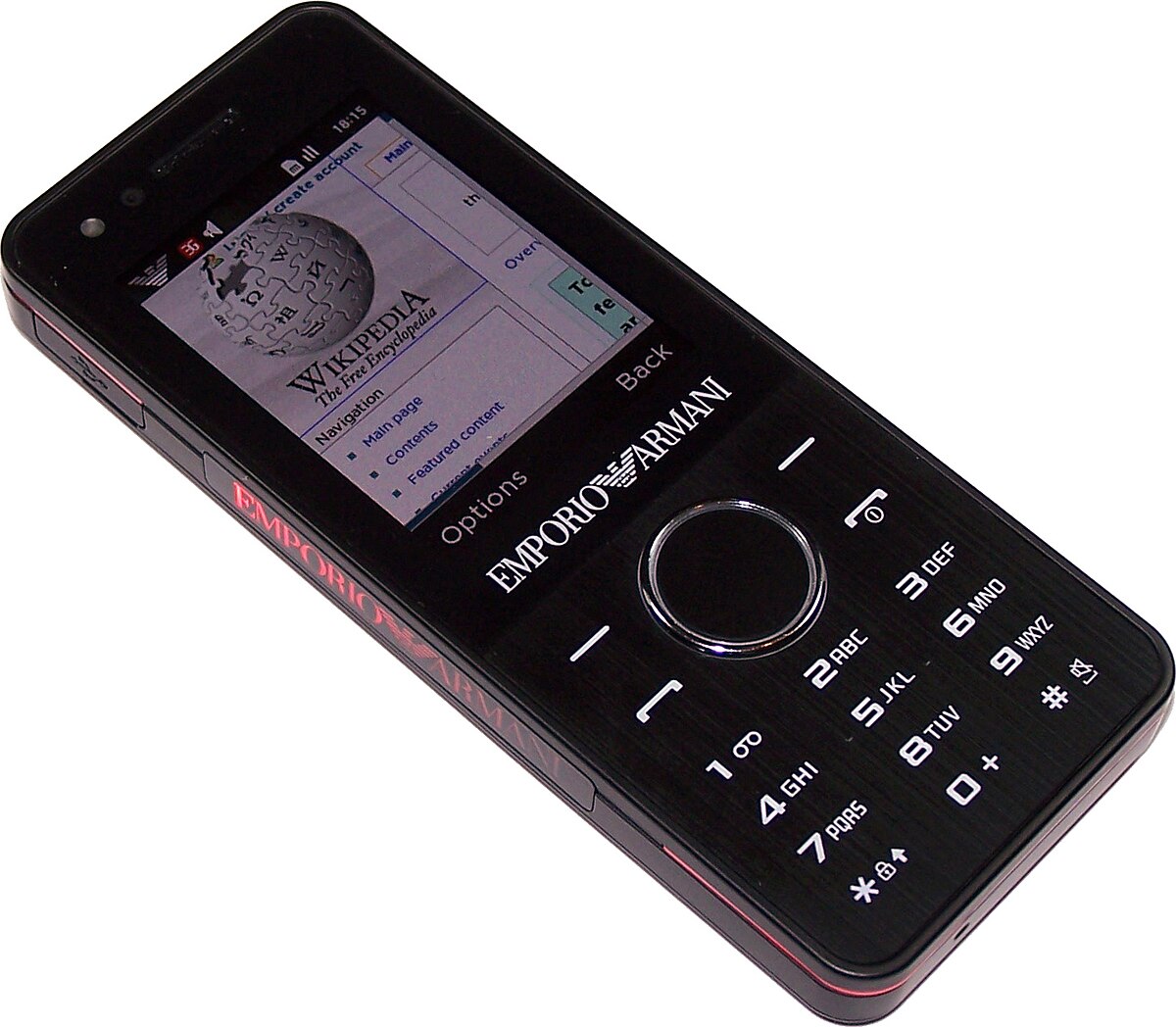 Samsung M7500 Emporio Armani Wikipedia