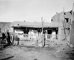 House at Santa Clara Pueblo, 1910
