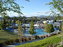 Santa Clarita Aquatics Center, part of the larger George A. Caravalho Sports Complex