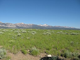 Sawtooths from southern Sawtooth Valley