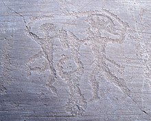 Pre-historic petroglyphs from Valcamonica, Italy