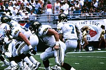Jaguars first home game in 1995. Scene from the Jacksonville Jaguars inaugural game against the Houston Oilers.jpg