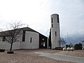 Modernistyczny kościół w Schellenbergu
