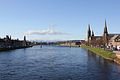 Deutsch: Der Fluss Ness in Inverness, Schottland.