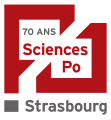 Logo des 70 ans de l'IEP (2015)