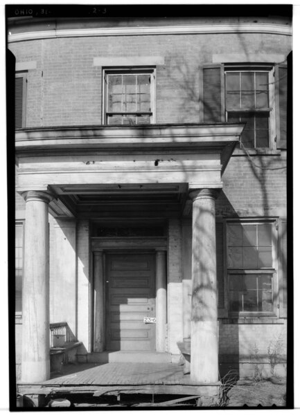 File:Scott Harrison House, Brower Road, North Bend, Hamilton County, OH HABS OHIO,31-NORB.V,1-3.tif