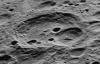 Oblique Lunar Orbiter 5 image (facing west) Seyfert crater 5163 med.jpg