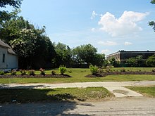 The former site of Castro's home on 2207 Seymour Avenue in June 2014, ten months after the demolition Seymour Avenue - panoramio.jpg