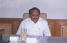 Shri S. Regupathy assumes the charge of Minister of State for Home affairs in New Delhi on May 26, 2004.jpg