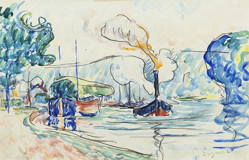 File:Signac - Samois, circa 1900, Lot 8.jpg