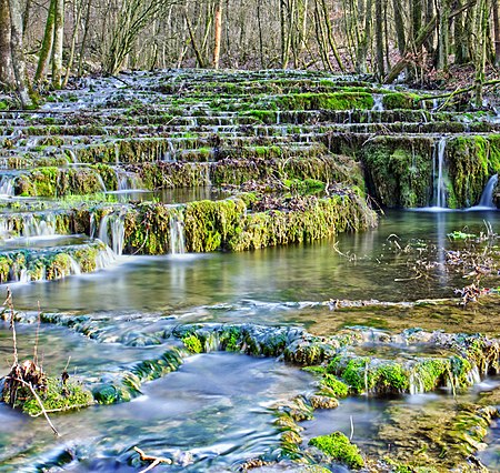 Sinterstufen im Lillachtal