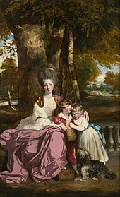 Lady Elizabeth Delmé and her children (1777-1779), Washington, National Gallery of Art.