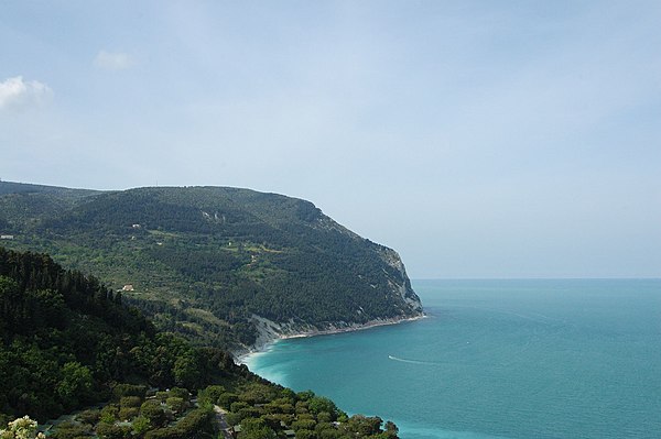 A view of Monte Conero
