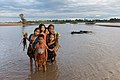 71 Six children in the Mekong with buffalos and boat uploaded by Basile Morin, nominated by Basile Morin