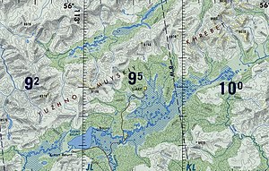 Southern Muya Range and Baunt lake.