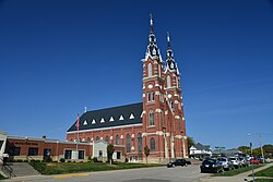 Skyline of Dyersville