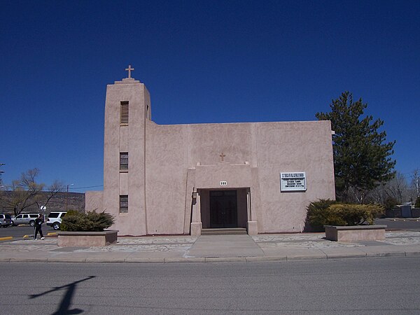 Grants' only Catholic church, St. Teresa