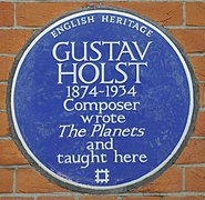 En mémoire de Gustav Holst