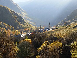 Saint-Paul-sur-Ubaye Commune in Provence-Alpes-Côte dAzur, France