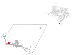 Vị trí trong Quận Starr, Texas