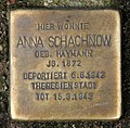 Anna Schachnow, Ansbacher Straße 18, Berlin-Schöneberg, Deutschland