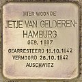 Stolperstein für Jetje van Gelderen-Hamburg (Maassluis).jpg