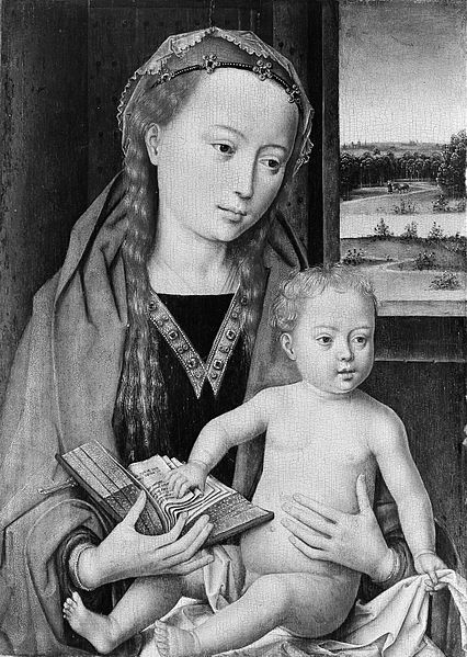File:Style of Hans Memling - Virgin and Child.jpg