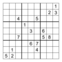 Thumbnail for File:Sudoku Puzzle (a symmetrical puzzle with 17 clues).png