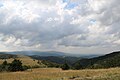 Panorama planine Suvobor severni obronci - mesto Ravna Gora