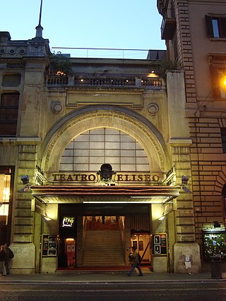 <span class="mw-page-title-main">Teatro Eliseo</span> Theatre in Rome, Italy