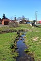 Čeština: Soutok potoka Pírka s Teplou v městě Teplá English: Confluence of Pírka Creek with Teplá River in Teplá, Czech Republic