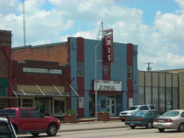 Iris Theatre in downtown Terrell