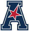 Thumbnail for File:The American logo in Florida Atlantic colors.svg