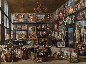 Галерея Корнелиса ван дер Геста. 1628. Дерево, масло. Дом Рубенса, Антверпен