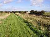 The Minster Way and Hull to Scarborough Railway near Arram