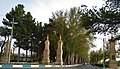 ستون‌های یادبود دروازه‌های نیشابور، در نزدیکی بلوار منتهی به آرامگاه خیام