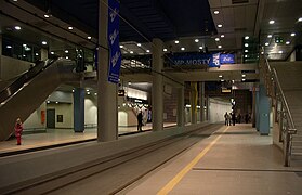 Station de tramway souterraine