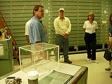 Tri-Cities Visitor and Convention Bureau tour of the Hanford Site Tri-Cities Visitor and Convention Bureau tour of the Hanford Site (7597549756).jpg