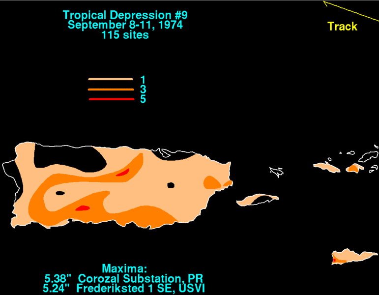 File:Tropical Depression Nine 1974 rainfall.gif