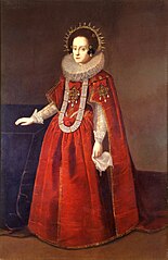 Portrait de la reine Constance de l'Autriche.